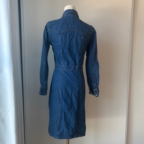Vintage Dynamite Denim Button-Up Dress - Picture 2 of 3